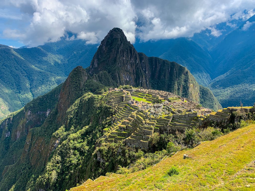 A breathtaking view of Machu Picchu