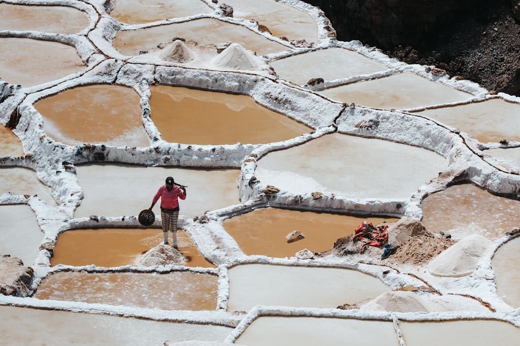 Maras Salt Ponds in The Sacred Valley