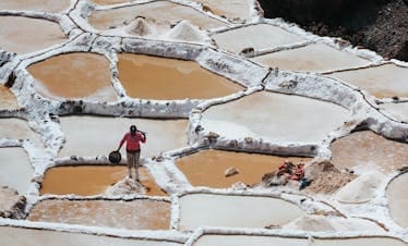 Maras Salt Ponds in The Sacred Valley