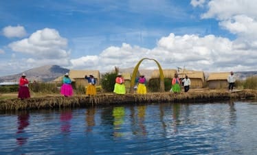 Arrival at Lake Titicaca