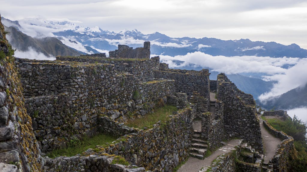 Stone Ruins Machu Picchu