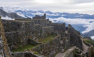Stone Ruins Machu Picchu