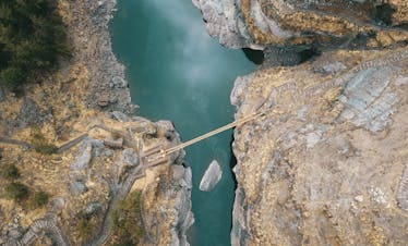 Inca Rope Bridge Machu Picchu
