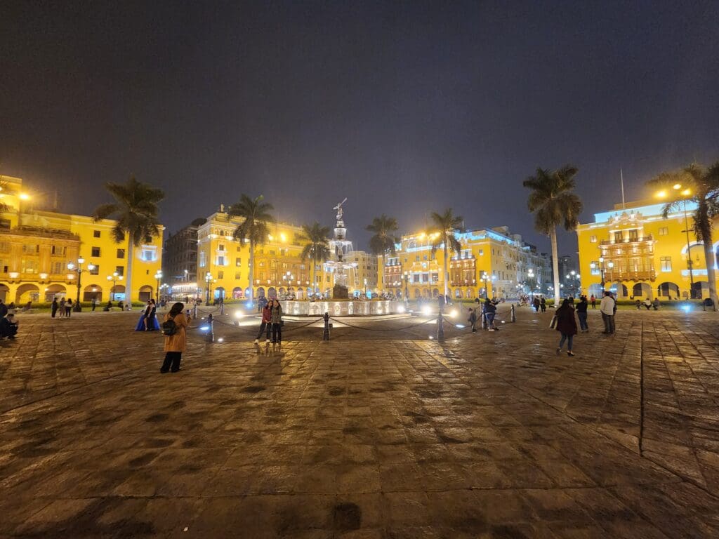 Basilica of San Francisco in Lima